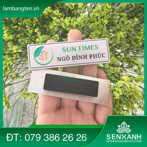 Bảng tên nhân viên hợp kim nhôm RBT001