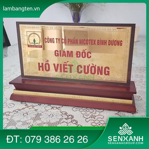 Kệ chức danh đế gỗ cao cấp –RKG001