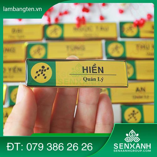 Thẻ tên nhân viên bách hóa xanh –BTBHX